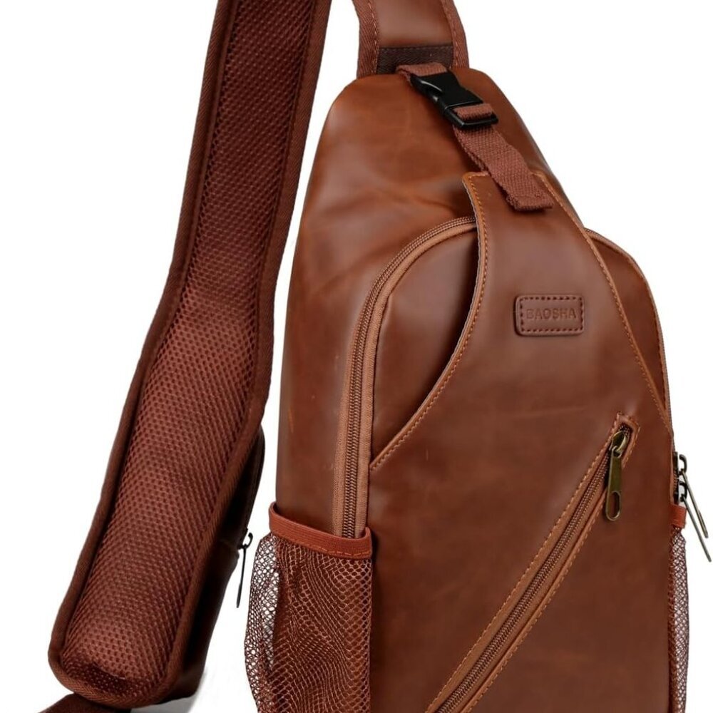 Stylish Crossbody Sling Backpack for Men - Perfect for Travel and Outdoor Use